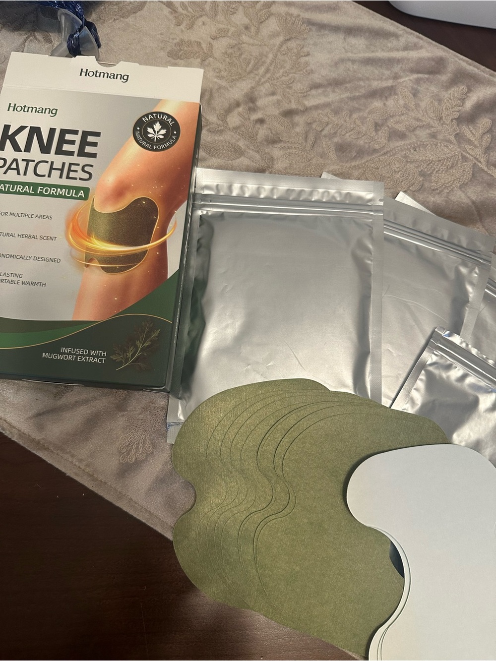 Knee Patches - Green Pain Relief Patches